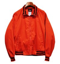 USA製【80's】【ビンテージ】【チャンピオン製】【アバクロンビー&フィッチ】【アバクロ】【赤×黒リブボーダー】【ジップアップブルゾン】 