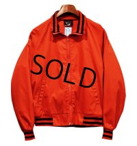 USA製【80's】【ビンテージ】【チャンピオン製】【アバクロンビー&フィッチ】【アバクロ】【赤×黒リブボーダー】【ジップアップブルゾン】 