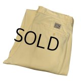 USA製【ラルフローレン】POLO RALPH LAUREN【イエロー】POLO CHINO【２タック】コットンパンツ【32×30】 
