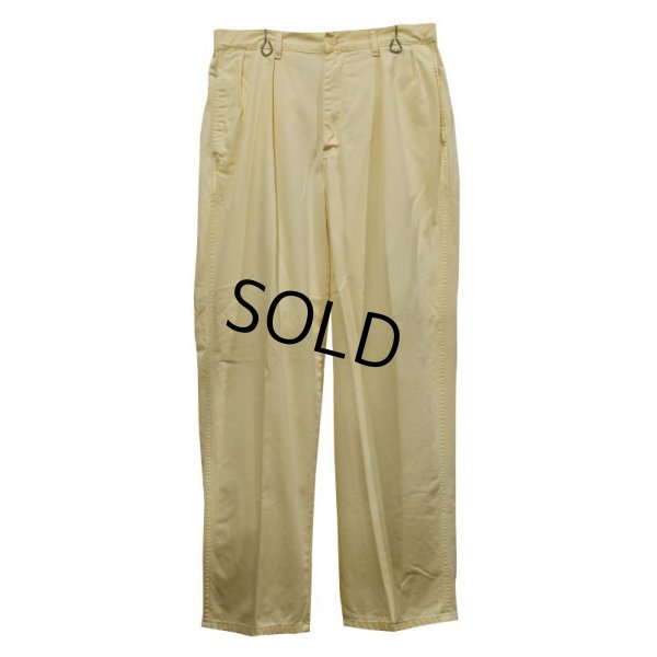 画像3: USA製【ラルフローレン】POLO RALPH LAUREN【イエロー】POLO CHINO【2タック】コットンパンツ【32×30】