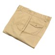 画像1: 【70's】【デッドストック】【ビンテージ】USMC【米軍実物】【チノパンツ】【チノパン】【36ｘ29】<br> (1)