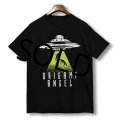 ビンテージ【ORIGAMI ANGEL】UFO【黒】Tシャツ【サイズM】 