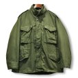 画像1: デッドストック【60's】【ビンテージ】【米軍実物】u.s.army【M-65】【2型】【2'nd】アルミジップ【フィールドジャケット】【Ｌ-Short】<br> (1)