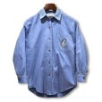 画像2: 【ビンテージ】【JHR BASICS】猫 刺繍入り【シャンブレーシャツ】【サイズS】レディース古着<br> (2)