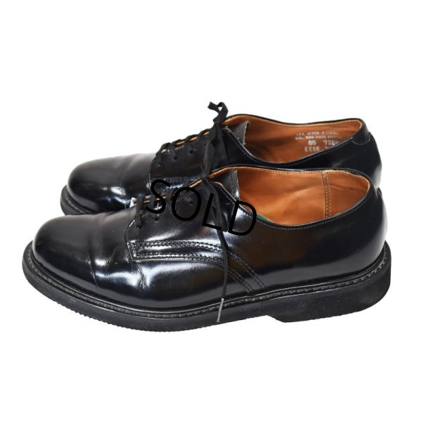 画像3: USA製【ビンテージ】CAROLINA【キャロライナ】プレーントゥ【黒】【8 EEE】【26cm程度】 