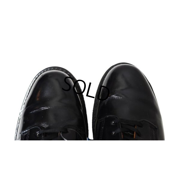 画像6: USA製【ビンテージ】CAROLINA【キャロライナ】プレーントゥ【黒】【8 EEE】【26cm程度】 