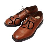 【USA製】ビンテージ【アレンエドモンズ】【Allen Edmonds】LEEDS【ブラウン】【プレーントゥ】【外羽】【8 1/2E】【26.5cm程度】 