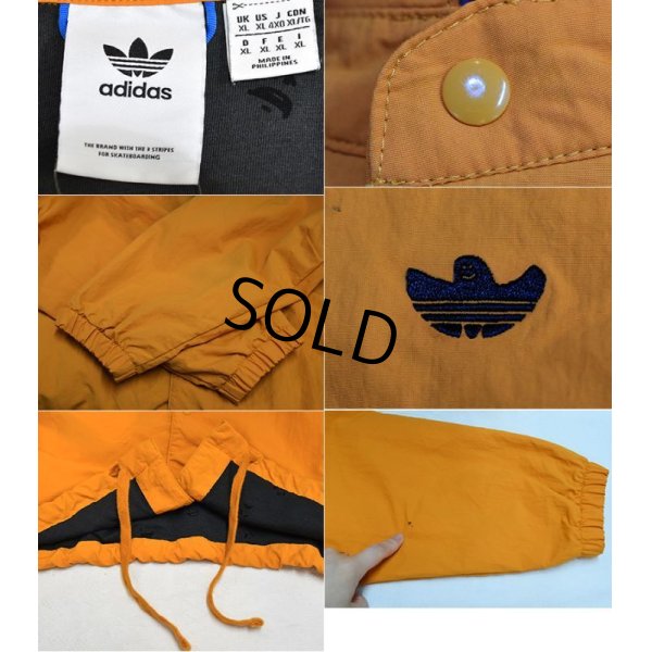 画像2: 【ビンテージ】【adidas】アディダス【オレンジ】マーク・ゴンザレス【シュムー】ジップアップブルゾン【サイズＸＬ】 