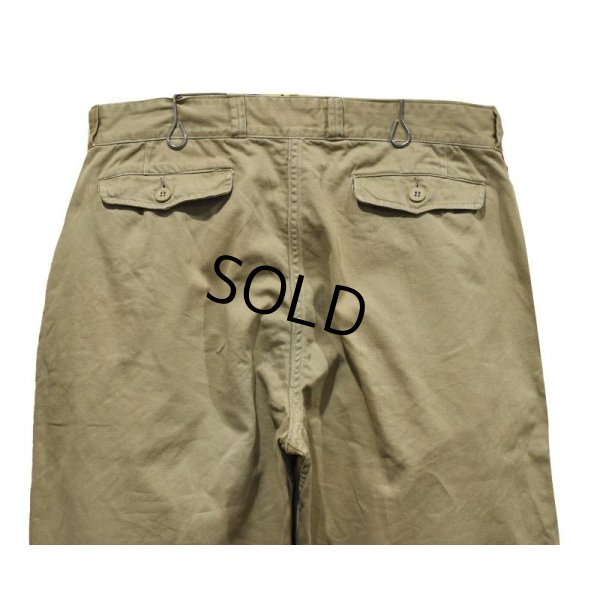 画像5: 【50〜60’s】【ビンテージ】【フランス軍】【M-52】【フレンチアーミー】【チノパンツ】【W34程度】