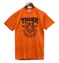 【USA製】【デッドストック】ビンテージ【JERZEES】【トラ】オレンジ【tiger man wrestling】【Ｔシャツ】【サイズS】  