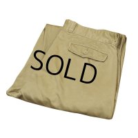 【50〜60’s】【ビンテージ】【フランス軍】【Ｍ-52】【フレンチアーミー】【チノパンツ】【W34程度】 