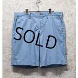 【POLO RALPH LAUREN】ラルフローレン【水色】【CLASSIC FIT 9】【ショートパンツ】【短パン】【コットンショーツ】【W34】 