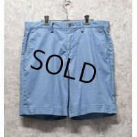 【POLO RALPH LAUREN】ラルフローレン【水色】【CLASSIC FIT 9】【ショートパンツ】【短パン】【コットンショーツ】【W34】 