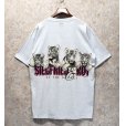 画像4: 【90's】USA製【デッドストック】【SIGNAL SPORT】白青 霜降り【ホワイトタイガー】SIEGFRIED＆ROY 【Ｔシャツ】ビッグサイズ【サイズXL】<br> (4)