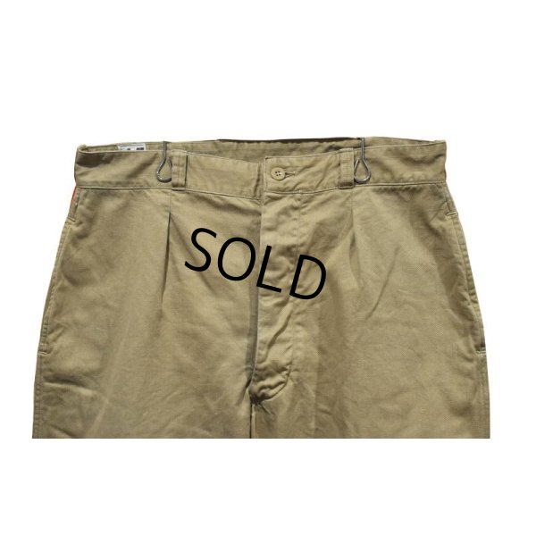 画像3: 【50〜60’s】【ビンテージ】【フランス軍】【M-52】【フレンチアーミー】【チノパンツ】【W34程度】