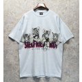 【90's】USA製【デッドストック】【SIGNAL SPORT】白青 霜降り【ホワイトタイガー】SIEGFRIED＆ROY 【Ｔシャツ】ビッグサイズ【サイズXL】 