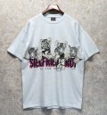 【90's】USA製【デッドストック】【SIGNAL SPORT】白青 霜降り【ホワイトタイガー】SIEGFRIED＆ROY 【Ｔシャツ】ビッグサイズ【サイズXL】 