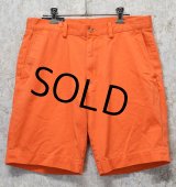 未使用‼【ラルフローレン】POLO RALPH LAUREN【オレンジ】【CLASSIC FIT】【ショートパンツ】【短パン】【ショーツ】【W32】 