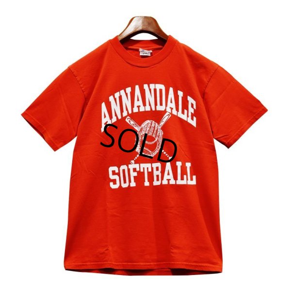 画像1: チャンピオン【赤】【ANNANDALE SOFTBALL】【Ｔシャツ】【サイズM】 