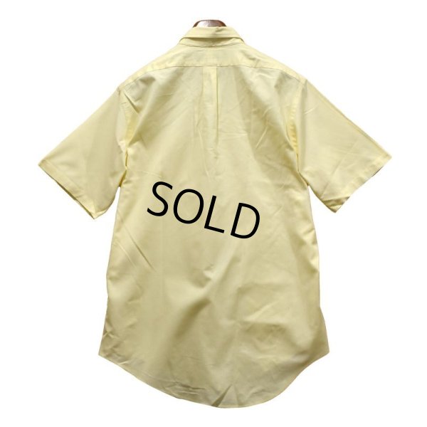 画像3: POLO RALPH LAUREN【オールドラルフローレン】【黄】胸刺繡入り【ボタンダウン】【半袖シャツ】【サイズL】  