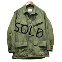 60's【ビンテージ】【米軍実物】リップストップ【ジャングルファティーグジャケット】【ファティーグシャツ】【S-short】 