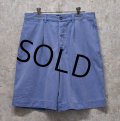 ビンテージ【GAP】オールドギャップ【ライトブルー】1タック【ショートパンツ】短パン【コットンショーツ】W30 