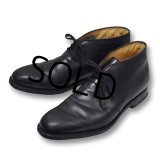 【ビンテージ】USA製【CHURCH'S】チャーチ【黒】Custom Grade【チャッカブーツ】【8.5 F 8-1/2程度】 