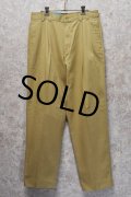 【ビンテージ】【エディーバウアー】【ベージュ】【２タック】【コットンパンツ】チノパンツ【スラックス】【W32】 