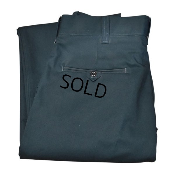 画像1: ~80's【デッドストック】USA製【ビンテージ】  【Quality Apparel by PROTEXALL】緑【ワークパンツ】【W36】