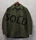 デッドストック【60's】【米軍実物】【ビンテージ】【OG107】平ボタン【ユーティリティシャツ】【14 1/2】 