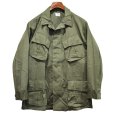 画像1: デッドストック【70's】【ビンテージ】【米軍実物】【リップストップ】【ジャングルファティーグジャケット】【ファティーグジャケット】【M-short】<br> (1)