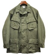 デッドストック【70's】【ビンテージ】【米軍実物】【リップストップ】【ジャングルファティーグジャケット】【ファティーグジャケット】【M-short】 