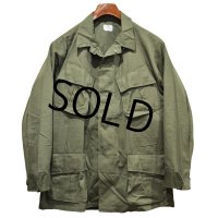 デッドストック【70's】【ビンテージ】【米軍実物】【リップストップ】【ジャングルファティーグジャケット】【ファティーグジャケット】【M-short】 