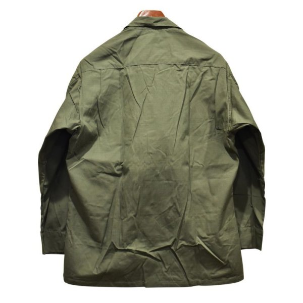 画像3: デッドストック【70's】【ビンテージ】【米軍実物】【リップストップ】【ジャングルファティーグジャケット】【ファティーグジャケット】【M-short】 