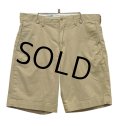 【ビンテージ】【ラルフローレン】POLO RALPH LAUREN【ベージュ】【STRETCH CLASSIC FIT】【ショートパンツ】【短パン】【ショーツ】【W33】 
