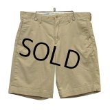【ビンテージ】【ラルフローレン】POLO RALPH LAUREN【ベージュ】【STRETCH CLASSIC FIT】【ショートパンツ】【短パン】【ショーツ】【W33】 
