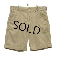 【ビンテージ】【ラルフローレン】POLO RALPH LAUREN【ベージュ】【STRETCH CLASSIC FIT】【ショートパンツ】【短パン】【ショーツ】【W33】 