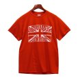 画像1: ビンテージ【GILDAN】ENGLAND RUGBY【ユニオンジャック】赤【Tシャツ】【サイズＭ】<br> (1)
