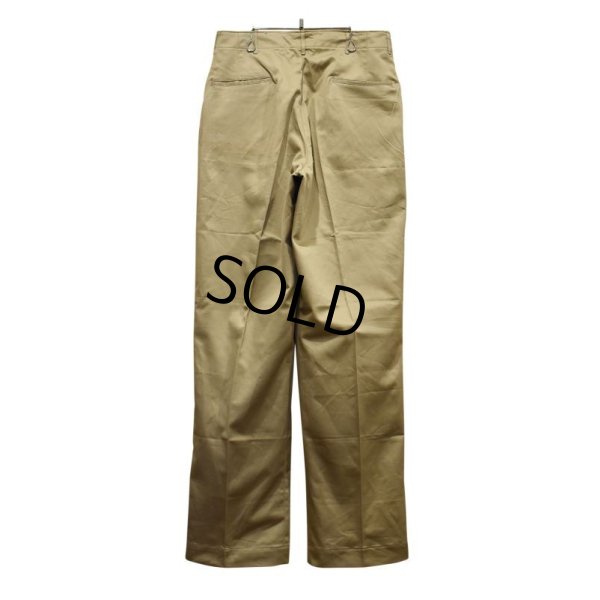 画像3: 【デッドストック】【50's】U.S.ARMY【ビンテージ】【米軍実物】【45カーキ】【チノパンツ】【34×35】 