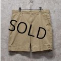 【POLO RALPH LAUREN】ラルフローレン【ベージュ】【STRETCH CLASSIC FIT】【ショートパンツ】【短パン】【コットンショーツ】【W32】 
