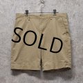【POLO RALPH LAUREN】ラルフローレン【ベージュ】【STRETCH CLASSIC FIT】【ショートパンツ】【短パン】【コットンショーツ】【W32】 