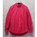 90's【ラルフローレン】RALPH LAUREN【ショッキングピンク】カスタムフィット【ボタンダウンシャツ】【サイズＬ】 