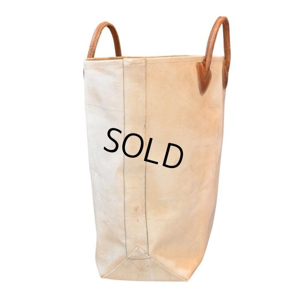 画像6: 【70’s】【ビンテージ】【L.L.bean】【エルエルビーン】【レザーハンドル】 ログキャリー カスタムトートバッグ 【キャンバス】【トートバッグ】【キャンパストート】 