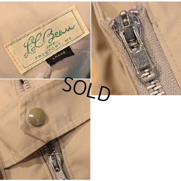 画像2: 70's【ビンテージ】【ＬＬビーン】【筆記体】【L.L.bean 】【ベージュ】【フィッシングベスト】【サイズＬ】 