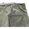 画像2: 【ステンシル入り!!】40's【ビンテージ】米軍実物【USMC】【P41】【HBTパンツ】トラウザーズ【M41】【W34程度】 <br> (2)