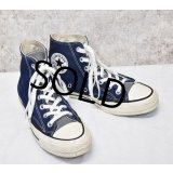【コンバース】【オールスター】converse【CT70】チャックテイラー【青×グレー】【ハイカット】レディースサイズ【US 4 1/2】【23.5ｃｍ】 