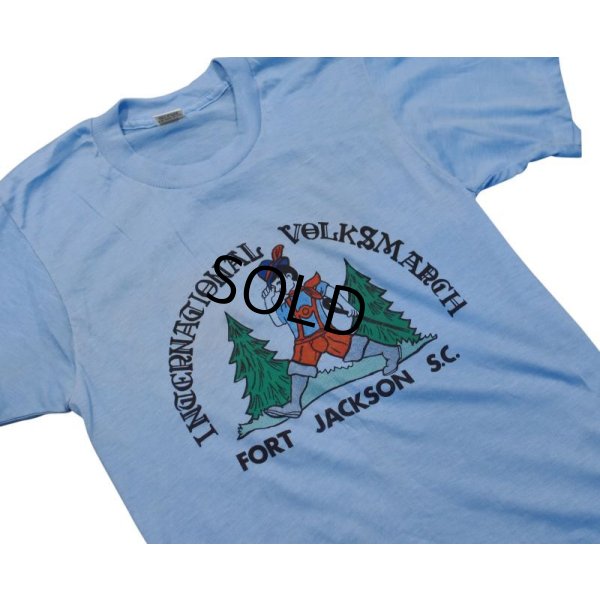 画像1: デッドストック 80's【USA製】スクリーンスターズ【ビンテージ】【水色】【Tシャツ】【サイズＳ】 