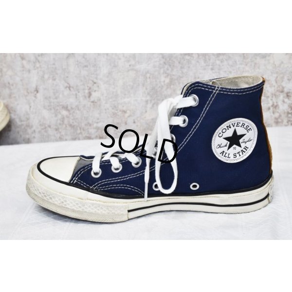 画像3: 【コンバース】【オールスター】converse【CT70】チャックテイラー【青×グレー】【ハイカット】レディースサイズ【US 4 1/2】【23.5cm】
