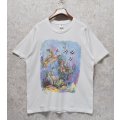90's USA製 ビンテージ【FRUIT OF THE LOOM 】フルーツオブザルーム【白】熱帯魚【 Tシャツ】【サイズXL】 