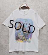 90's USA製 ビンテージ【FRUIT OF THE LOOM 】フルーツオブザルーム【白】熱帯魚【 Tシャツ】【サイズXL】 